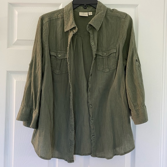 Long Sleeve Button Up - Picture 1 of 5